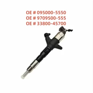 095000-5550 Common Rail Injector 33800-45700 – High-Performance Diesel Injector for Denso Hyundai HD78W