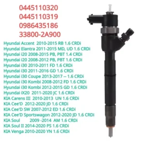 33800-2A900 Diesel Injector Nozzle for Hyundai/KIA 1.6 CRDi